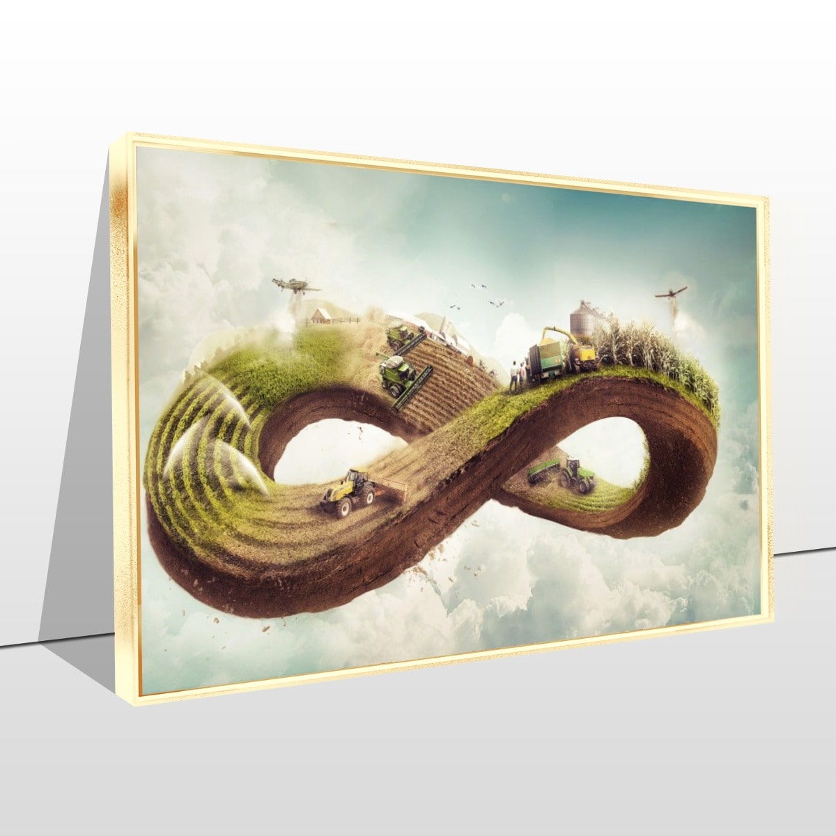 Quadro Ciclo Infinito Do Agro