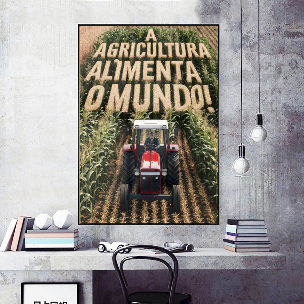 Quadro A Agricultura Alimenta O Mundo