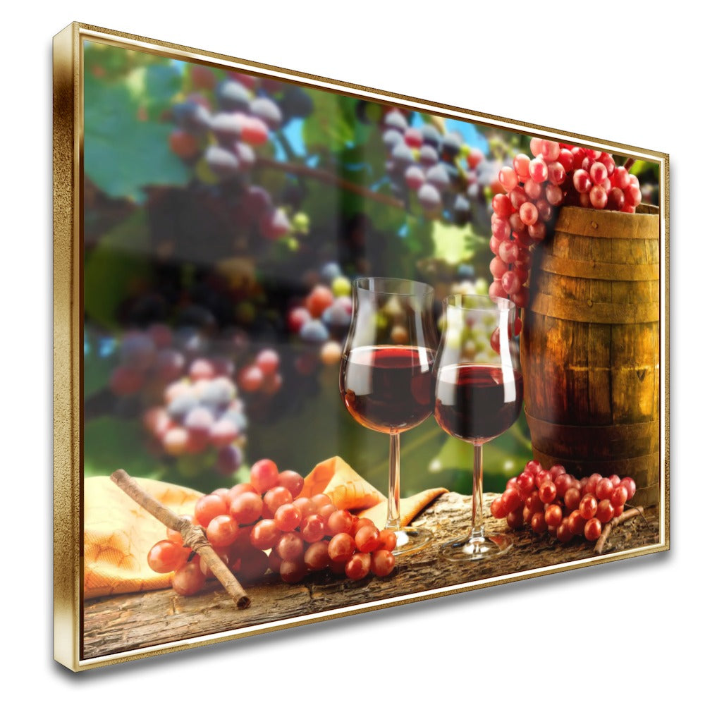 Quadro Serra Dos Vinhedos Uvas