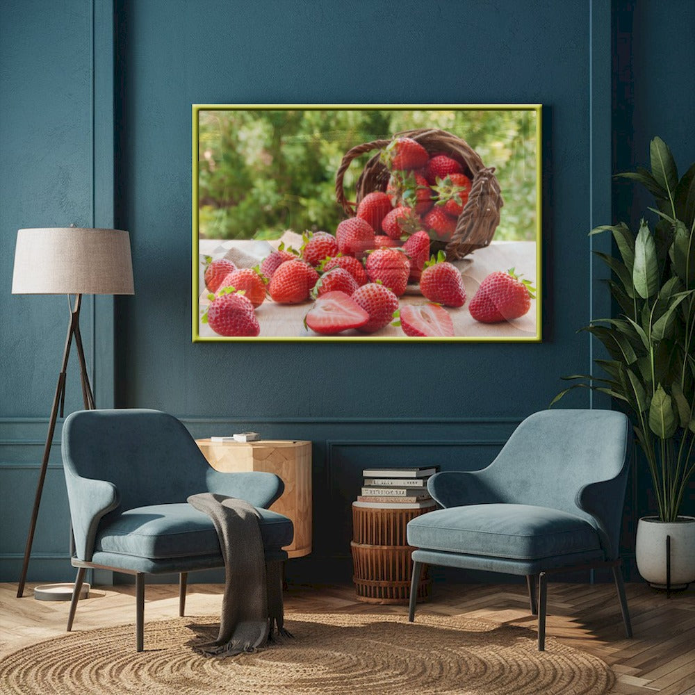 Quadro Moranguinhos Maduros