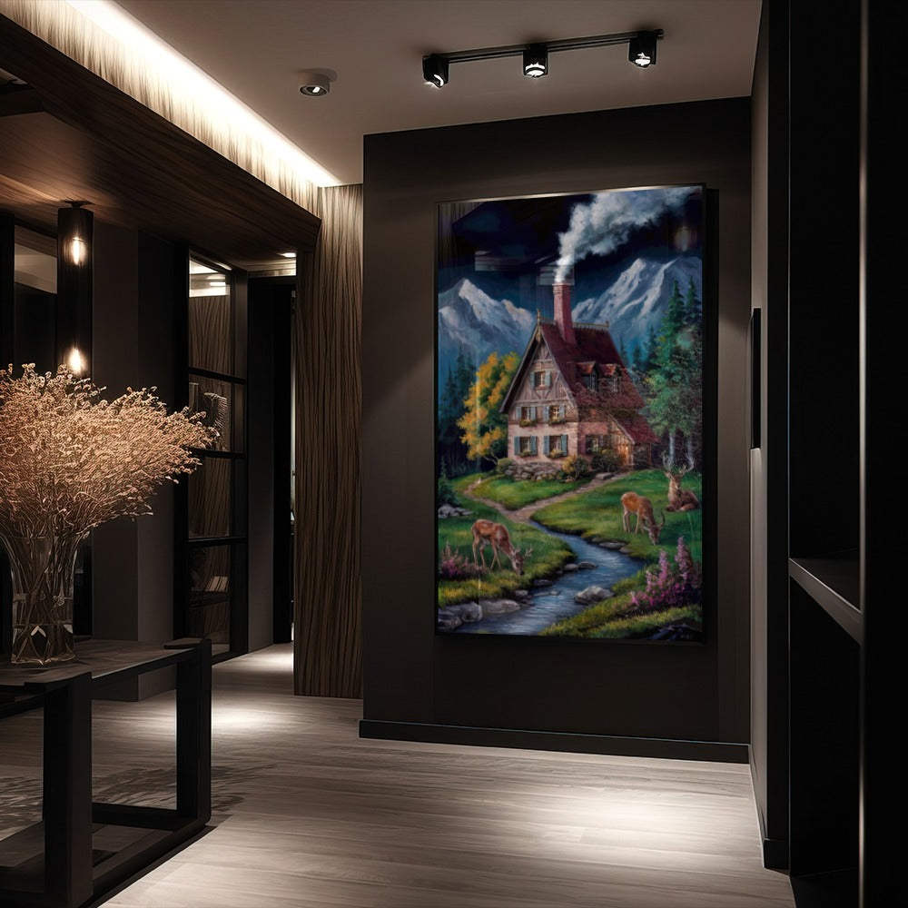 Quadro Rancho De Interior