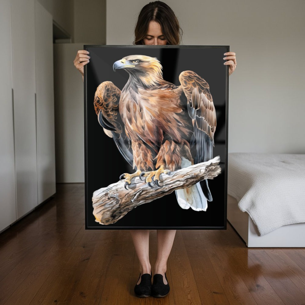 Quadro Poderoso Gavião Blackout