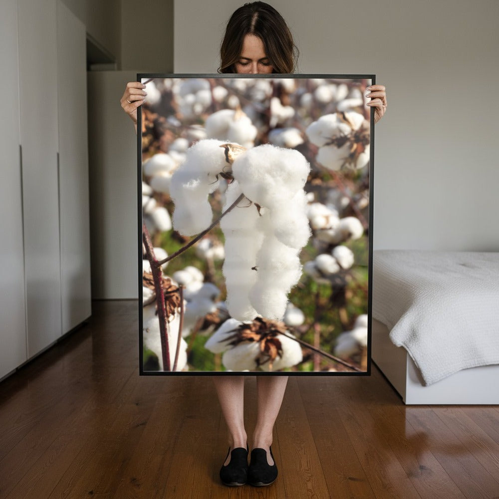 Capulho De Algodão Vertical