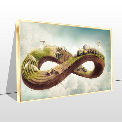 Quadro Ciclo Infinito Do Agro