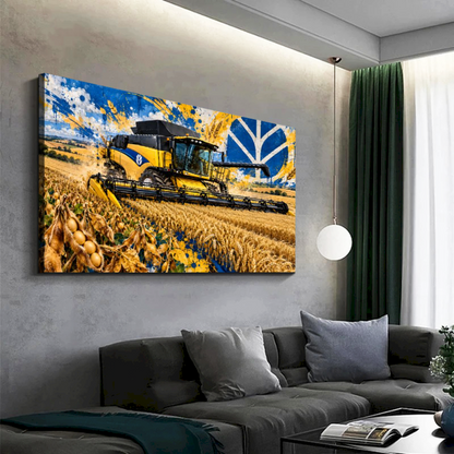 Quadro Escritório Colheitadeira NH