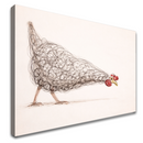Quadro Galinha Minimalista