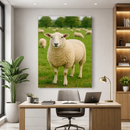 Quadro Ovelha Pureza Da Terra