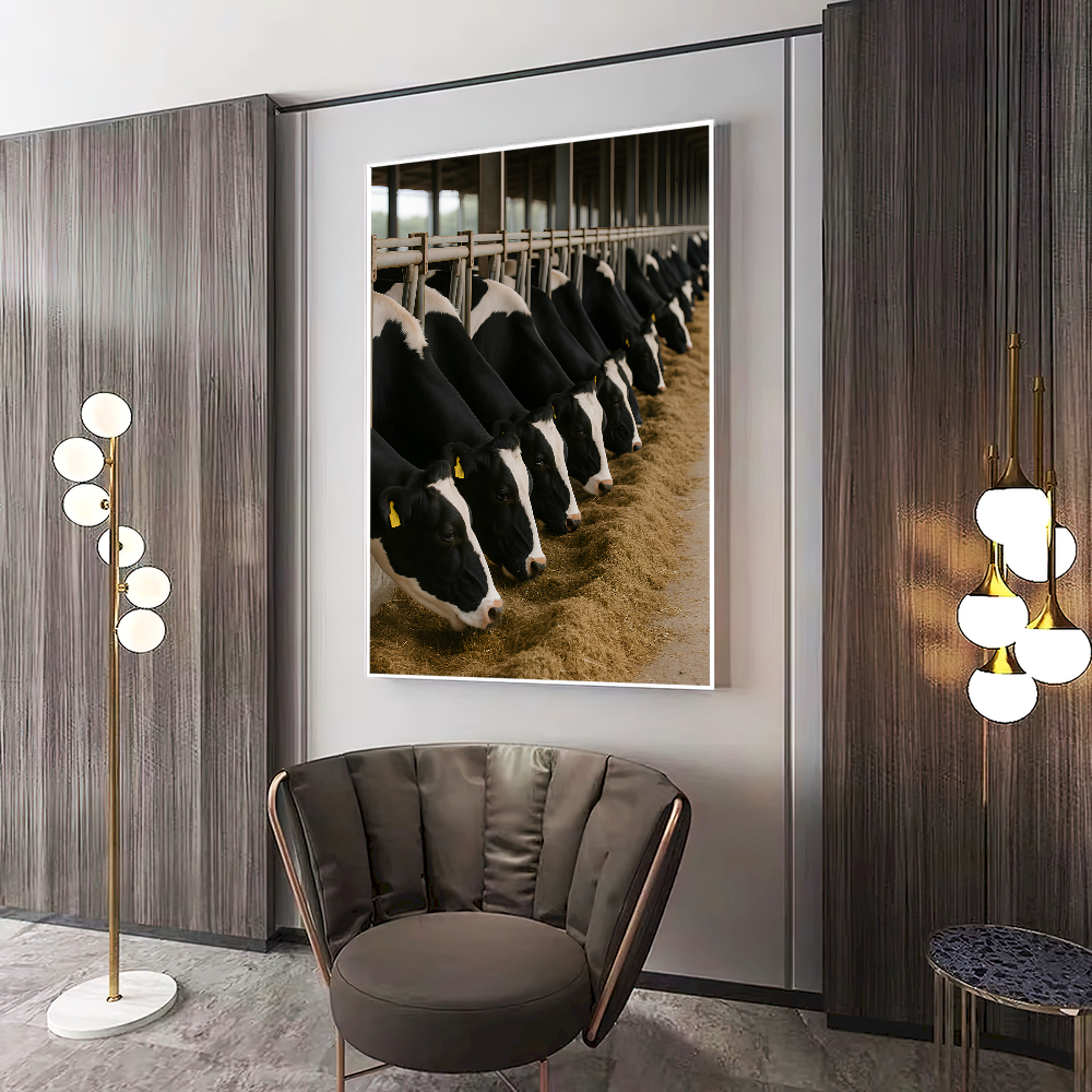 Quadro Confinamento Vacas Holandezas