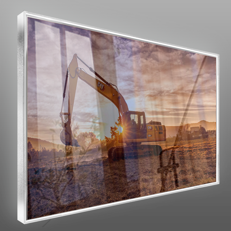 Quadro Draga No Trabalho Fim De Tarde