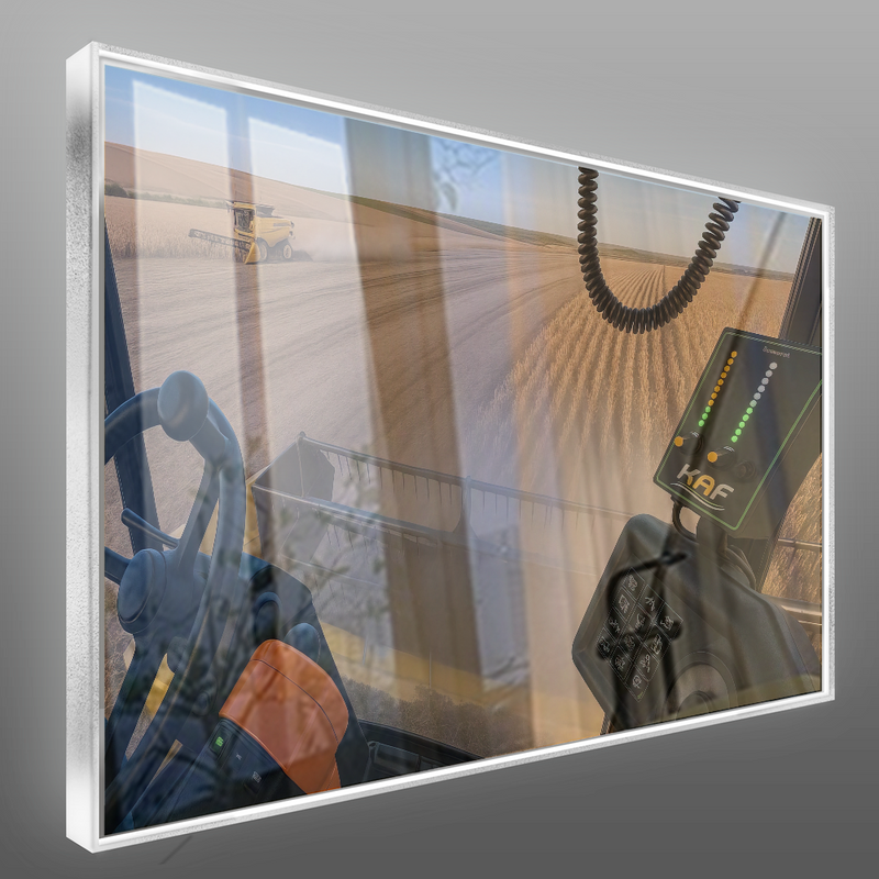 Quadro Colhendo Soja Dentro Da Seifa
