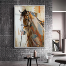 Quadro Cavalo Estilo Pintura Nobreza