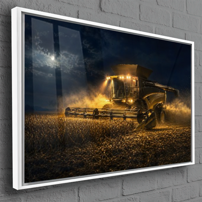 Quadro Sala Escritório Colheita Noturna