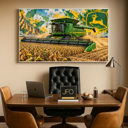 Quadro Escritório Colheitadeira JD