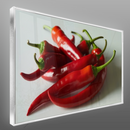 Quadro Cozinha Pimentas Vermelhas