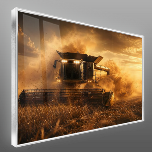 Quadro Sala Escritório Colheitadeira
