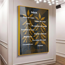 Quadro Derivados Do Soja Art Low Poly