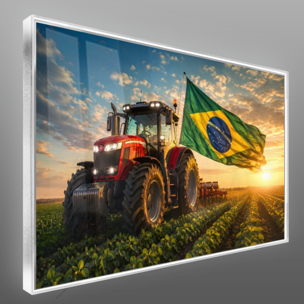 Quadro Escritório Agro Trator Brasil