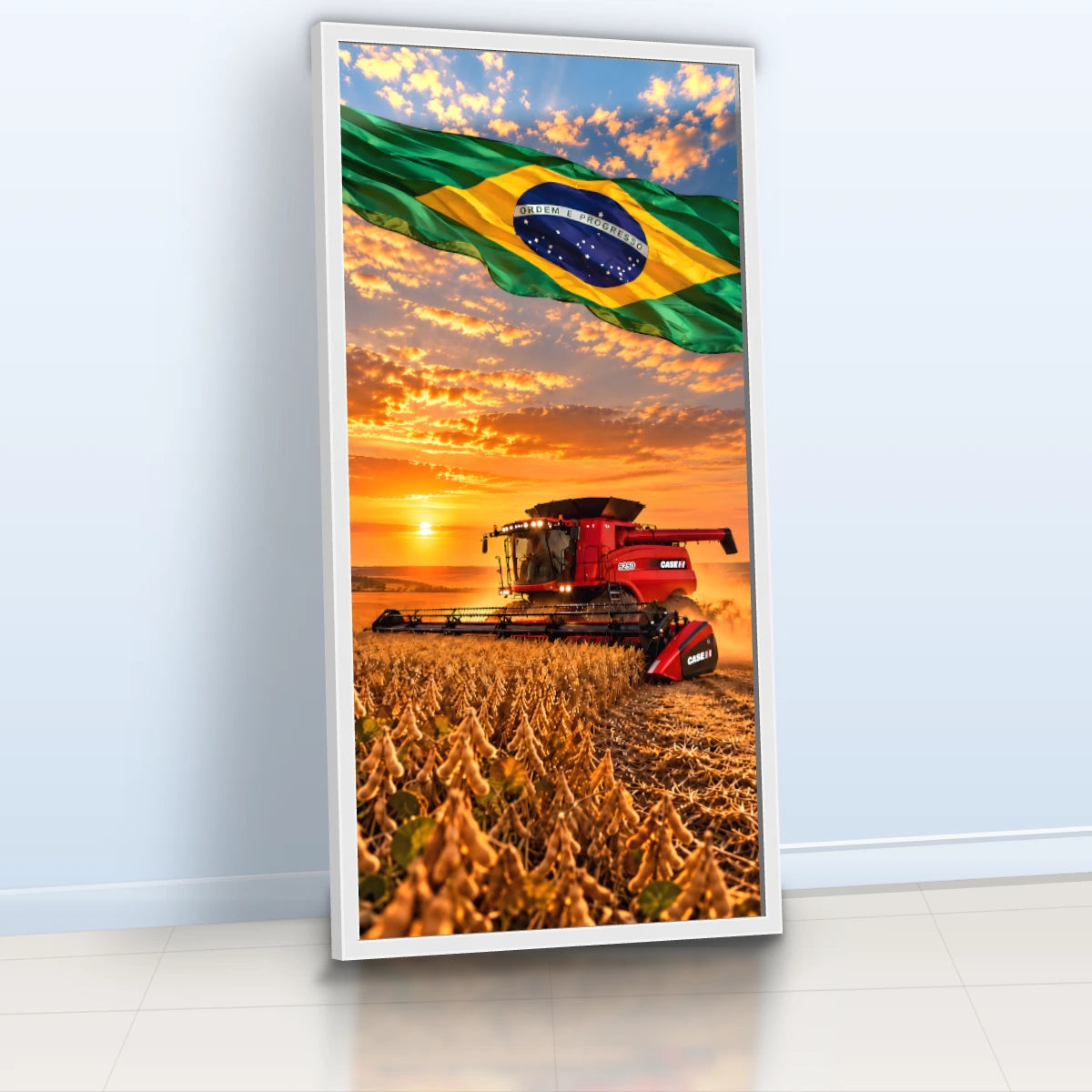Quadro Sala Escritório Agro Bandeira