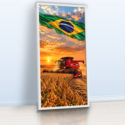 Quadro Sala Escritório Agro Bandeira