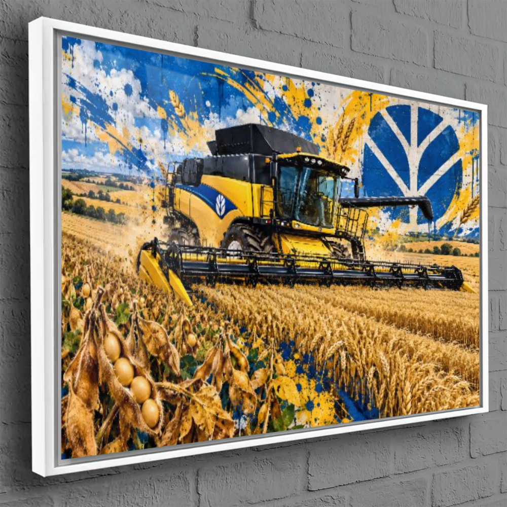 Quadro Escritório Colheitadeira NH