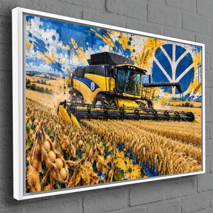 Quadro Escritório Colheitadeira NH