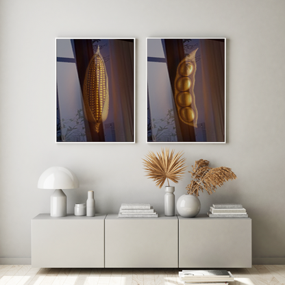 Duo de Quadros Soja e Milho Exclusive Gold