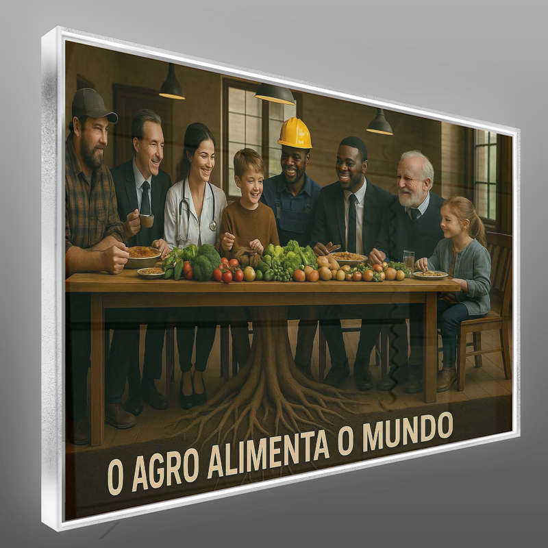 Quadro Mesa Do Agro