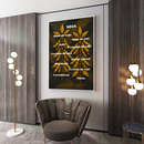 Quadro Derivados Do Soja Art Low Poly