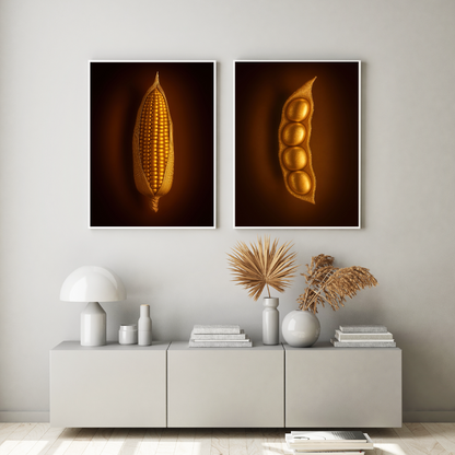 Duo de Quadros Soja e Milho Exclusive Gold