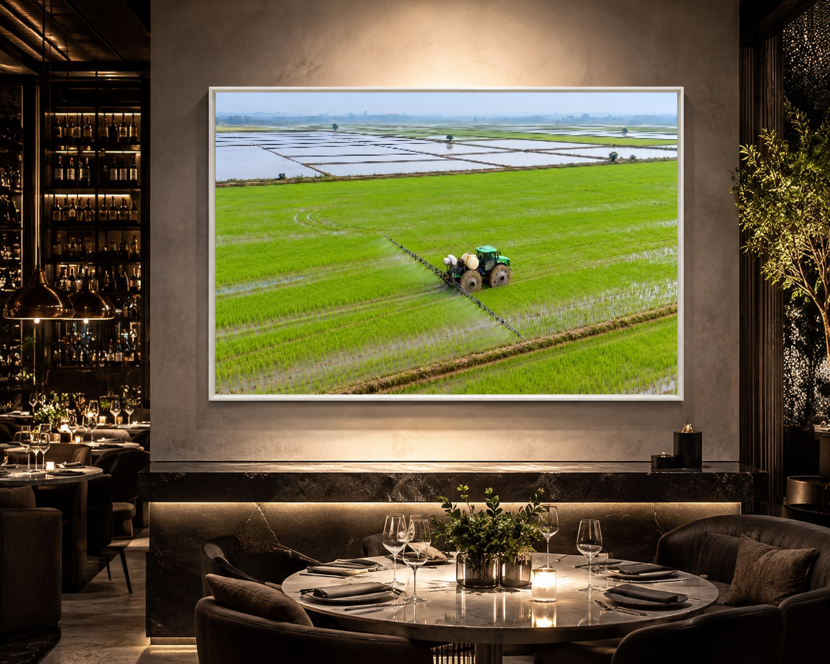 Quadro Escritório Campo Verde Trator