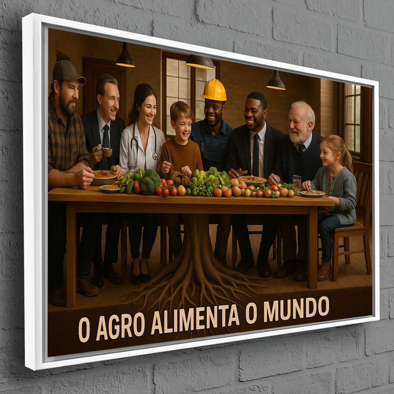Quadro Mesa Do Agro