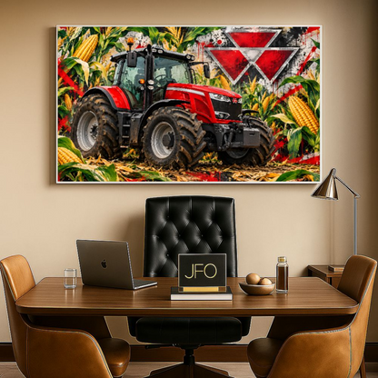 Quadro Escritório Trator Agronegócio