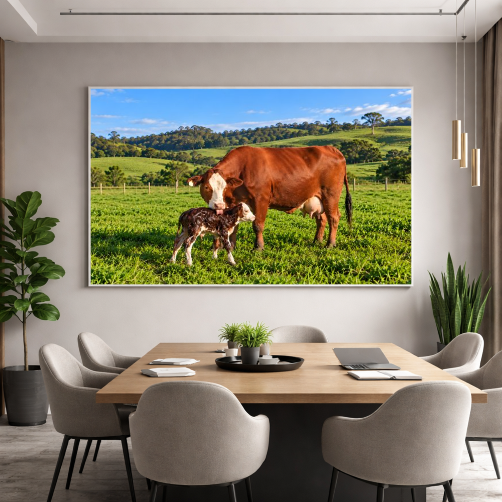 Quadro Sala Vaca e Bezerro RN