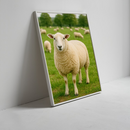 Quadro Ovelha Pureza Da Terra