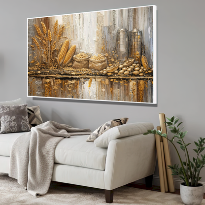 Quadro Reserva De Ouro Rural