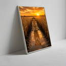Quadro Sala Leão Pôr do Sol