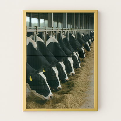 Quadro Confinamento Vacas Holandezas