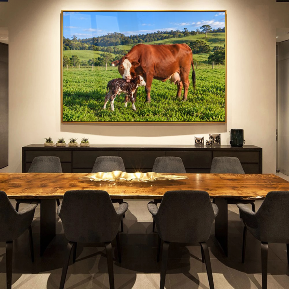 Quadro Sala Vaca e Bezerro RN