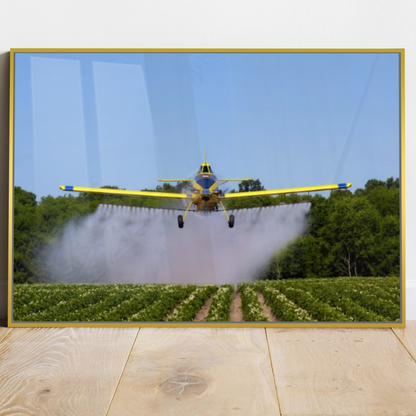Quadro Escritório Avião Pulverizador