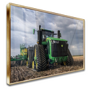 Quadro Trator Verde Esteira