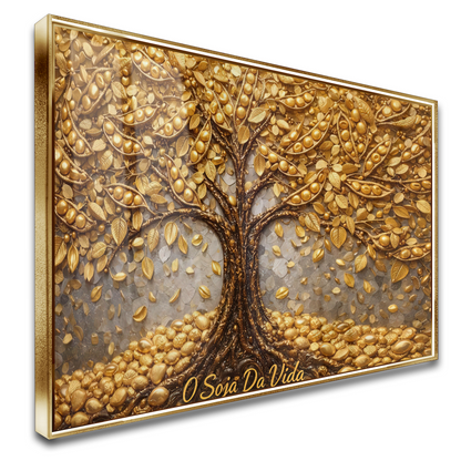 Quadro Atração da Vida Abundante Soja da Vida