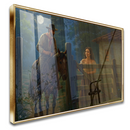 Quadro Encontro A Noite No Interior Estilo Pintura