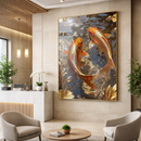 Quadro Peixes Fluxo Da Prosperidade