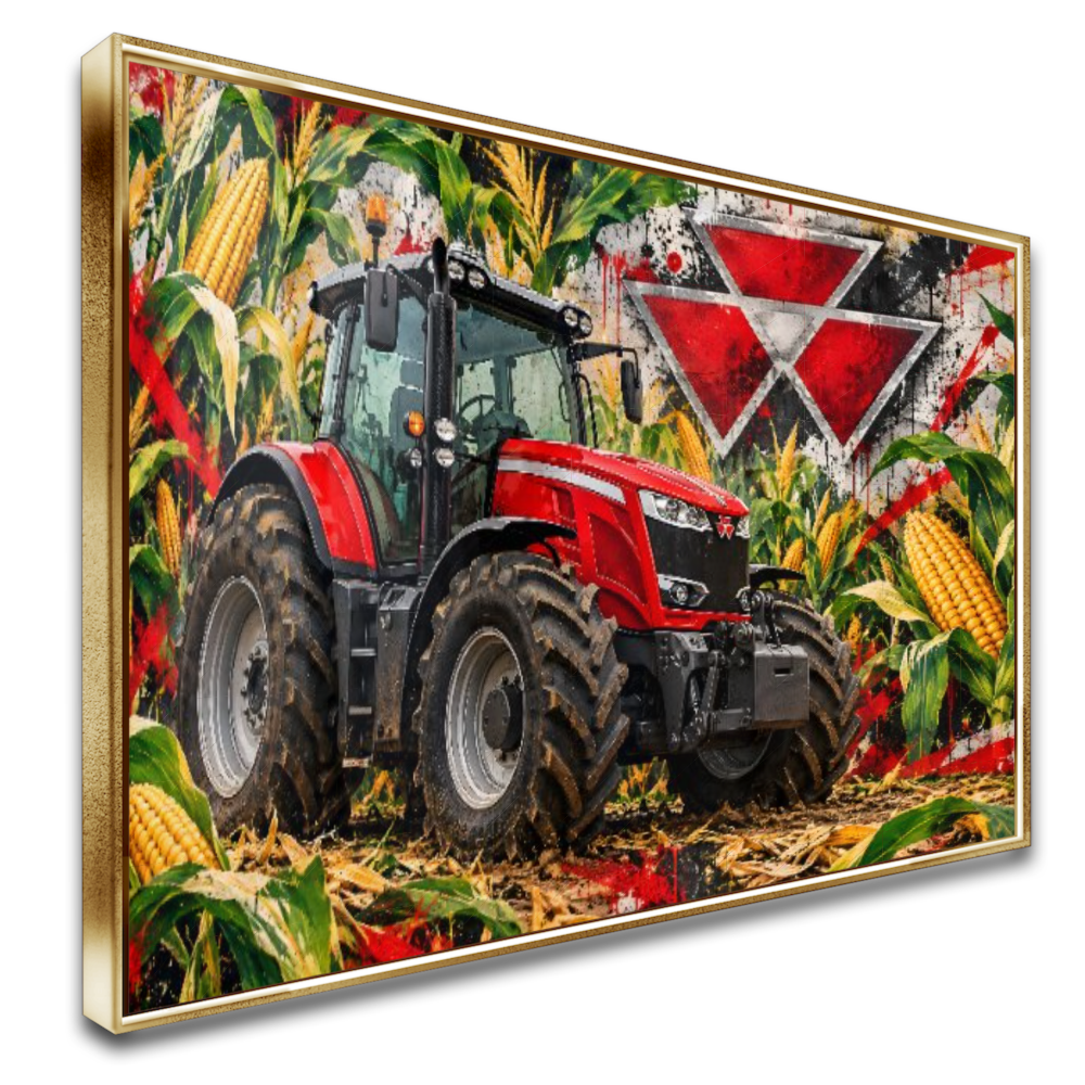 Quadro Escritório Trator Agronegócio