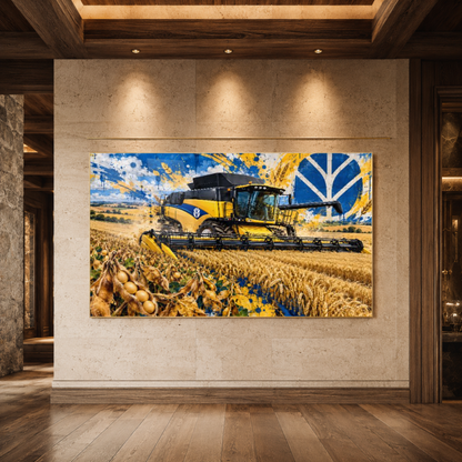 Quadro Escritório Colheitadeira NH