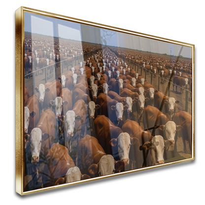 Quadro Confinamento Gado Red Angus