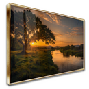 Quadro Sala Pôr do Sol no Rio