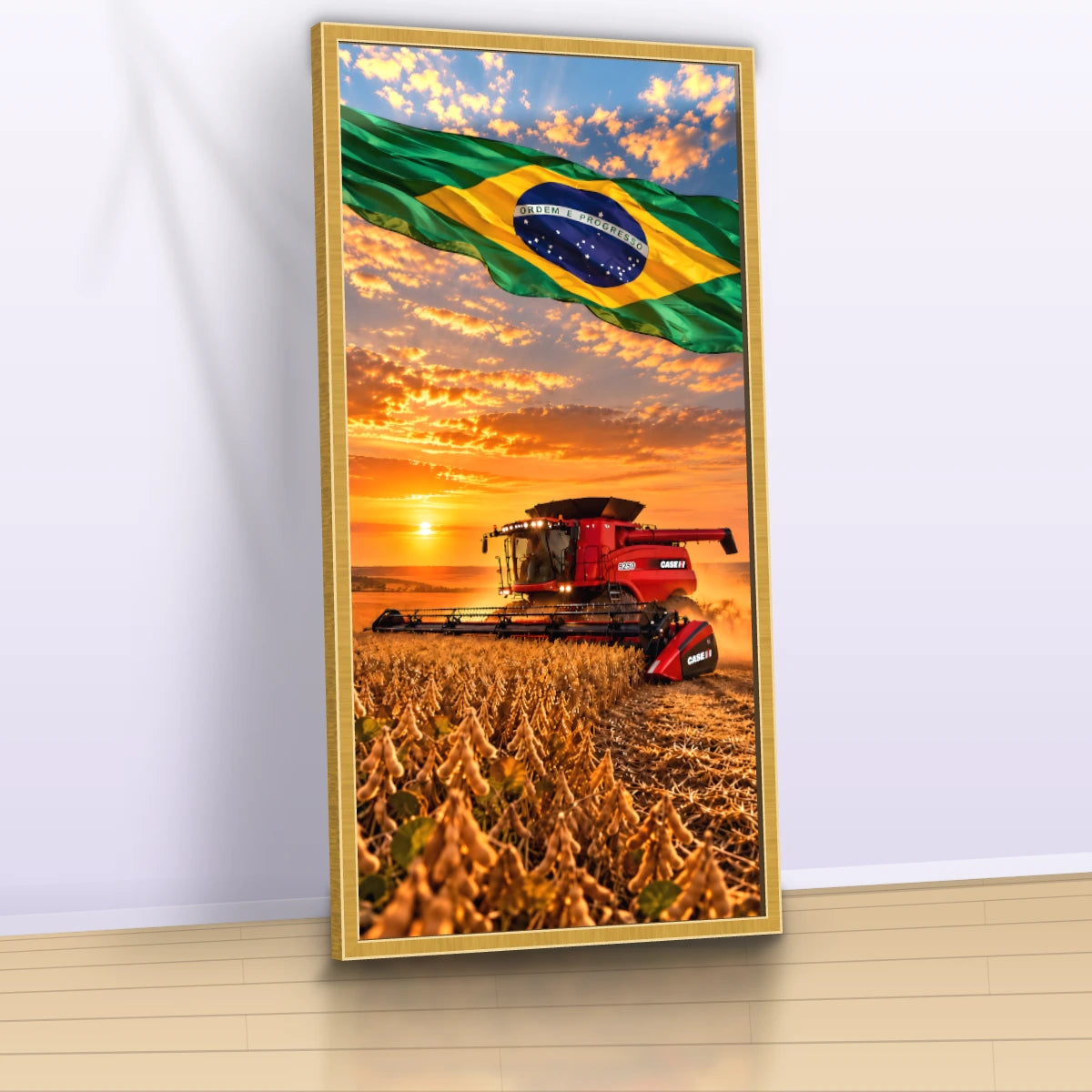 Quadro Sala Escritório Agro Bandeira