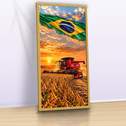 Quadro Sala Escritório Agro Bandeira