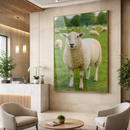 Quadro Ovelha Pureza Da Terra